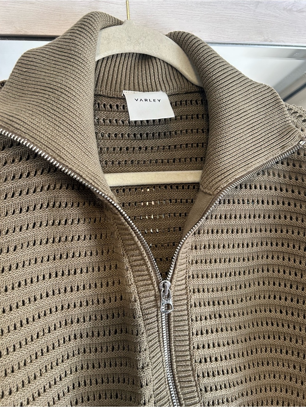 Varley Tara Pointelle Half Zip